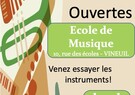 Portes ouvertes de l'école de musique de Vineuil