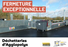 Fermeture de la déchetterie de Blois nord pour travaux