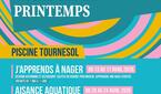 Piscine Tournesol - stages enfants vacances de printemps 