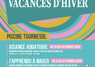 Piscine Tournesol - stages enfants vacances d'hiver